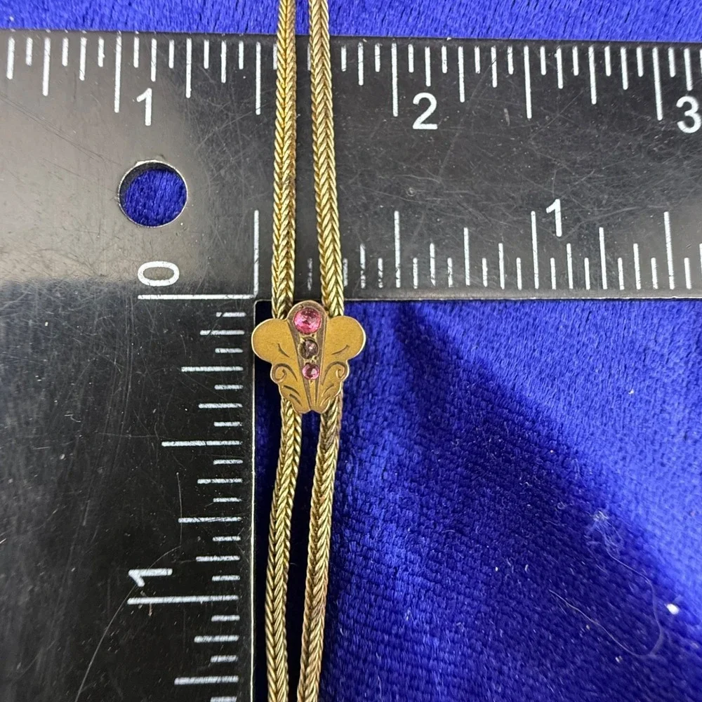 Vintage Gold‎ Filled Watch Chain Gold Tone Fancy Slider  48
